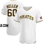 Ben Heller Men's Pittsburgh Pirates White Authentic Home Jersey