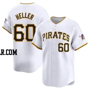 Ben Heller Men's Pittsburgh Pirates White Limited Home Jersey