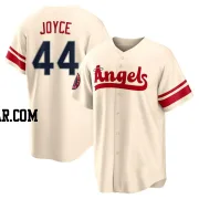 Ben Joyce Men's Los Angeles Angels Cream Replica 2022 City Connect Jersey