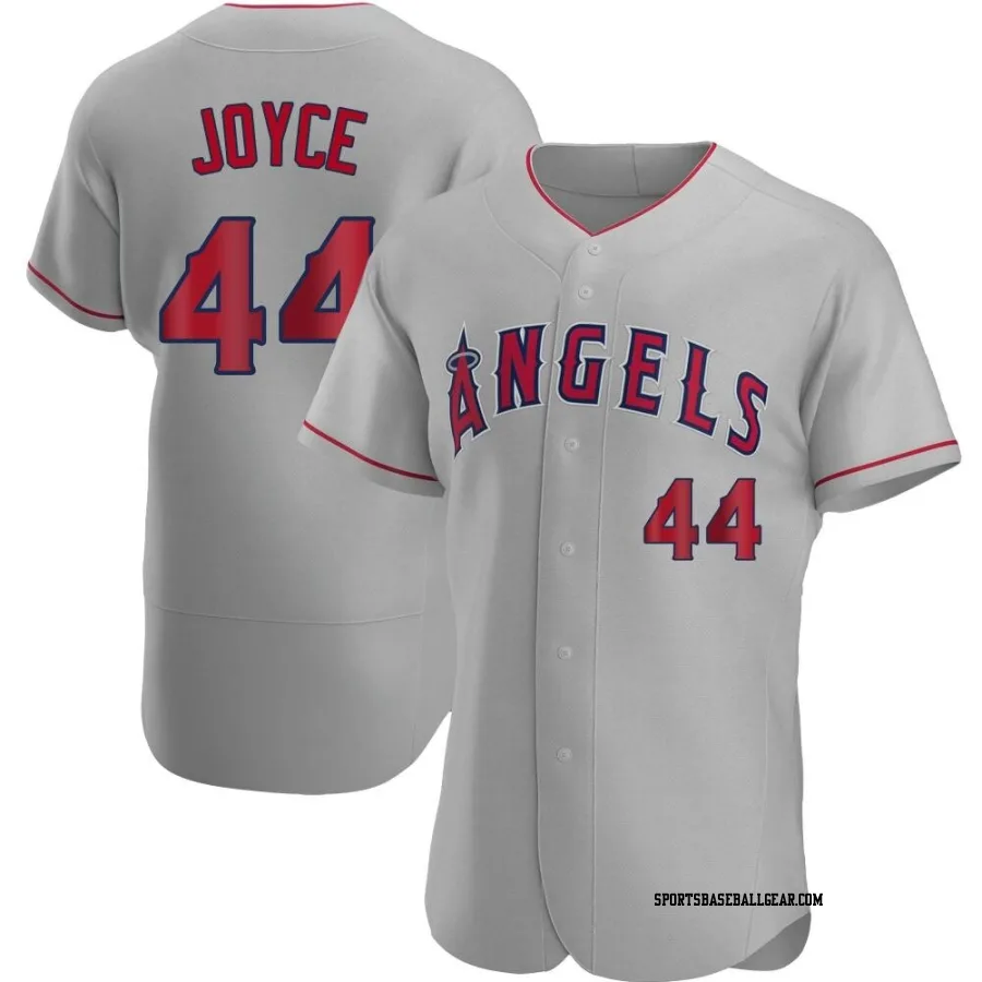 Ben Joyce Men's Los Angeles Angels Gray Authentic Road Jersey