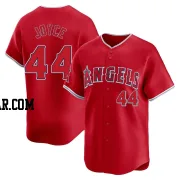 Ben Joyce Men's Los Angeles Angels Red Limited Alternate Jersey