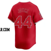 Ben Joyce Men's Los Angeles Angels Red Limited Alternate Jersey