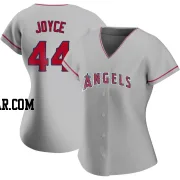 Ben Joyce Women's Los Angeles Angels Authentic Silver Road Jersey