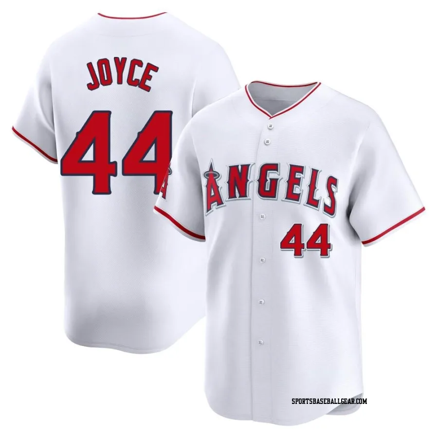 Ben Joyce Youth Los Angeles Angels White Limited Home Jersey