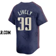 Ben Lively Men's Cleveland Guardians Navy Limited 2024 City Connect Jersey