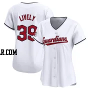 Ben Lively Women's Cleveland Guardians White Limited Home Jersey