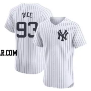 Ben Rice Men's New York Yankees White Elite Home Jersey