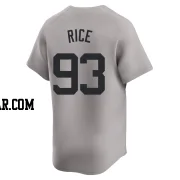 Ben Rice Youth New York Yankees Gray Limited Away Jersey