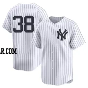 Ben Rortvedt Men's New York Yankees White Limited Yankee Home 2nd Jersey