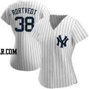 Ben Rortvedt Women's New York Yankees White Replica Home Name Jersey