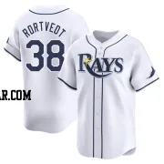 Ben Rortvedt Youth Tampa Bay Rays White Limited Home Jersey