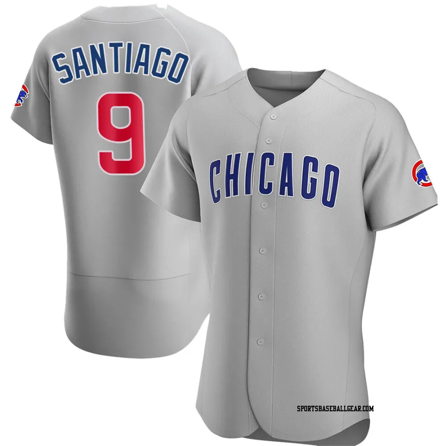 Benito Santiago Men's Chicago Cubs Gray Authentic Road Jersey