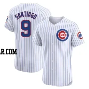 Benito Santiago Men's Chicago Cubs White Elite Home Jersey