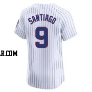 Benito Santiago Men's Chicago Cubs White Elite Home Jersey