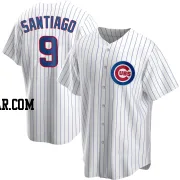 Benito Santiago Men's Chicago Cubs White Replica Home Jersey