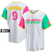 Benito Santiago Men's San Diego Padres White Replica 2022 City Connect Jersey