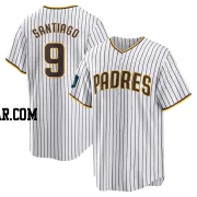 Benito Santiago Men's San Diego Padres White Replica 2024 World Tour Seoul Series Home Jersey