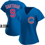 Benito Santiago Women's Chicago Cubs Royal Authentic Alternate Jersey