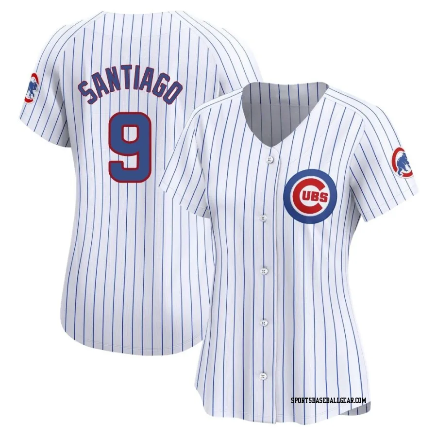 Benito Santiago Women's Chicago Cubs White Limited Home Jersey