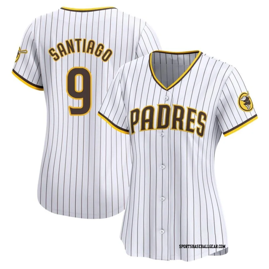 Benito Santiago Women's San Diego Padres White Limited Home Jersey