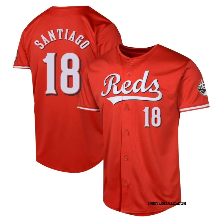 Benito Santiago Youth Cincinnati Reds Red Limited Alternate Jersey