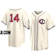 Benjamin Cowles Men's Chicago Cubs Cream Replica 2022 Field Of Dreams Jersey