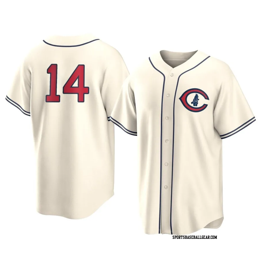 Benjamin Cowles Men's Chicago Cubs Cream Replica 2022 Field Of Dreams Jersey