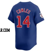 Benjamin Cowles Men's Chicago Cubs Royal Limited Alternate Jersey