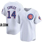 Benjamin Cowles Men's Chicago Cubs White Limited Home Jersey