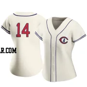 Benjamin Cowles Women's Chicago Cubs Cream Authentic 2022 Field Of Dreams Jersey