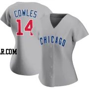 Benjamin Cowles Women's Chicago Cubs Gray Authentic Road Jersey