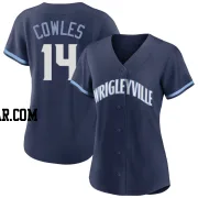 Benjamin Cowles Women's Chicago Cubs Navy Replica 2021 City Connect Jersey