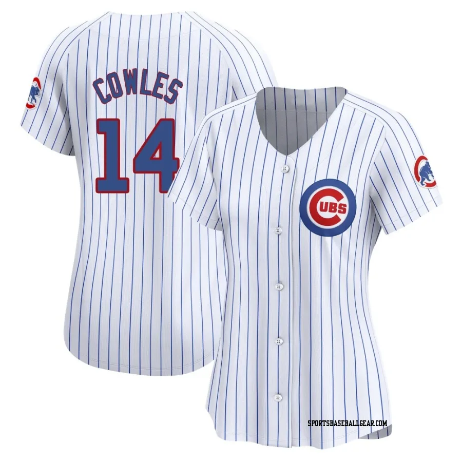 Benjamin Cowles Women's Chicago Cubs White Limited Home Jersey