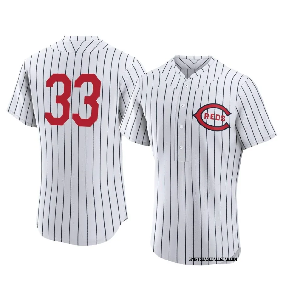 Bennett Sousa Men's Cincinnati Reds White Authentic 2022 Field Of Dreams Jersey