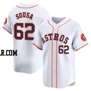 Bennett Sousa Men's Houston Astros White Limited Home Jersey