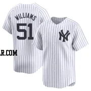 Bernie Williams Men's New York Yankees White Limited Yankee Home Jersey