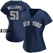 Bernie Williams Women's New York Yankees Navy Authentic Alternate Jersey