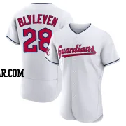 Bert Blyleven Men's Cleveland Guardians White Authentic Home Jersey