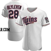 Bert Blyleven Men's Minnesota Twins White Authentic Home Jersey