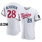 Bert Blyleven Men's Minnesota Twins White Authentic Home Jersey