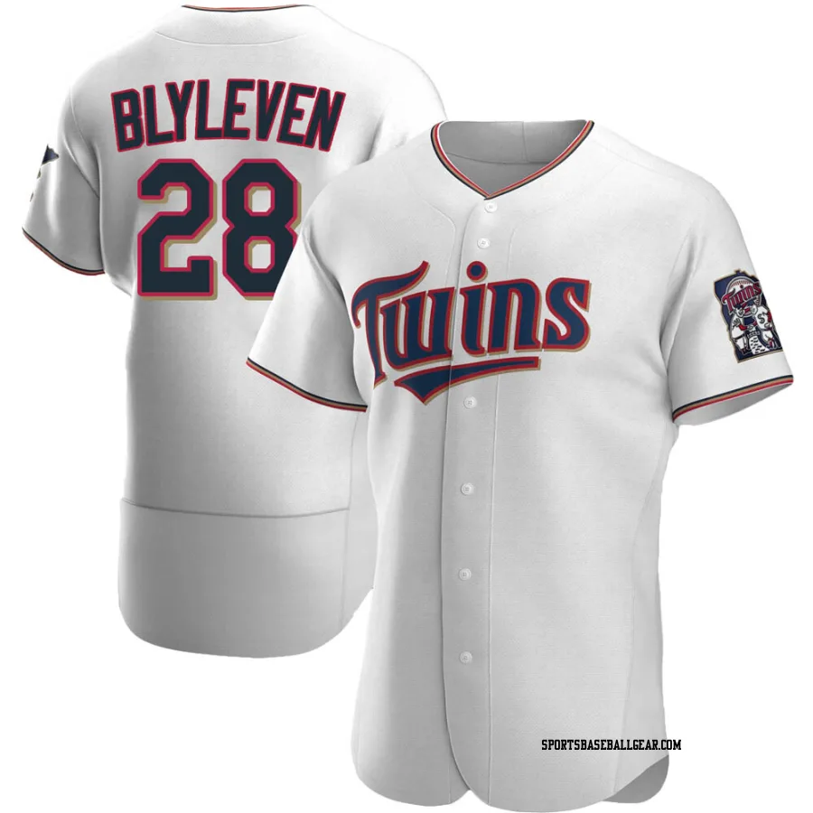 Bert Blyleven Men's Minnesota Twins White Authentic Home Jersey