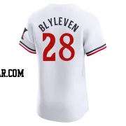 Bert Blyleven Men's Minnesota Twins White Elite Home Jersey