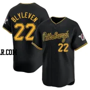 Bert Blyleven Men's Pittsburgh Pirates Black Limited Alternate Jersey