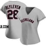 Bert Blyleven Women's Cleveland Guardians Gray Replica Road Jersey