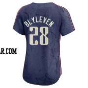 Bert Blyleven Women's Cleveland Guardians Navy Limited 2024 City Connect Jersey