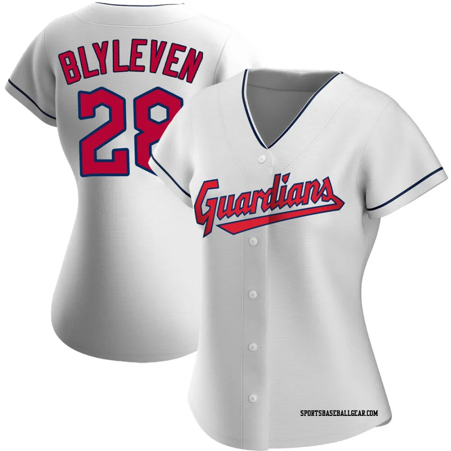 Bert Blyleven Women's Cleveland Guardians White Authentic Home Jersey