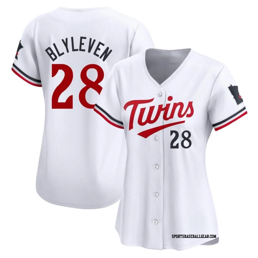 Bert Blyleven Women's Minnesota Twins White Limited Home Jersey