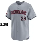 Bert Blyleven Youth Cleveland Guardians Gray Limited Road Jersey