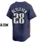 Bert Blyleven Youth Cleveland Guardians Navy Limited 2024 City Connect Jersey