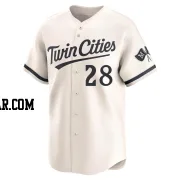 Bert Blyleven Youth Minnesota Twins Cream Limited Alternate Jersey